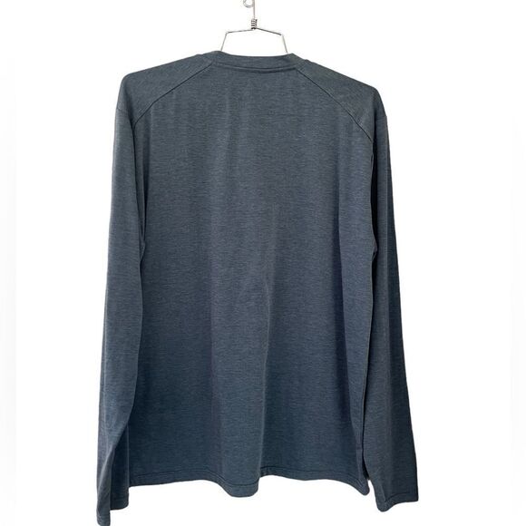 Fair Harbor The SeaBreeze Henley Seapine Green Henley M - Picture 3 of 4